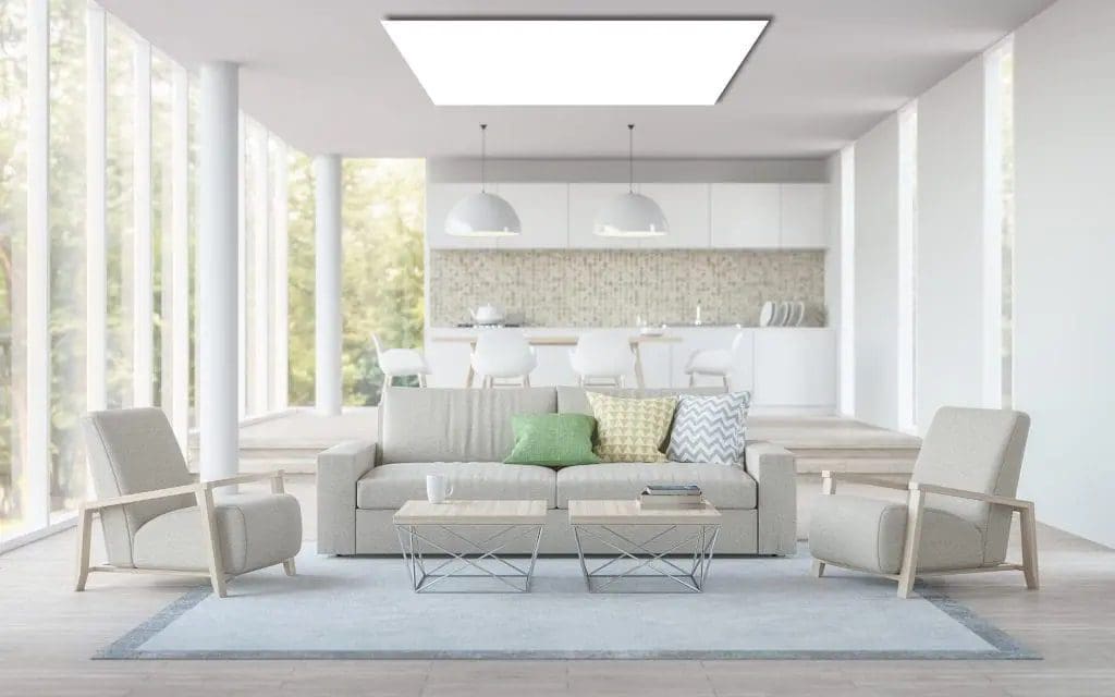Infrarood verwarming plafond