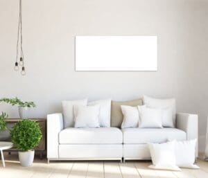 verwarmen met elektriciteit Duurzaam warmtepaneel van metaal hoe ver straalt een infrarood paneel elektrische verwarmingstoestellen groen infrarood panelen