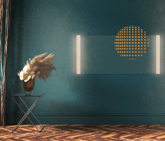 infrarood paneel met verlichting led verwarmingspaneel LED warmtepaneel Infrarood paneel met verlichting infraroodverwarming met LED verlichting