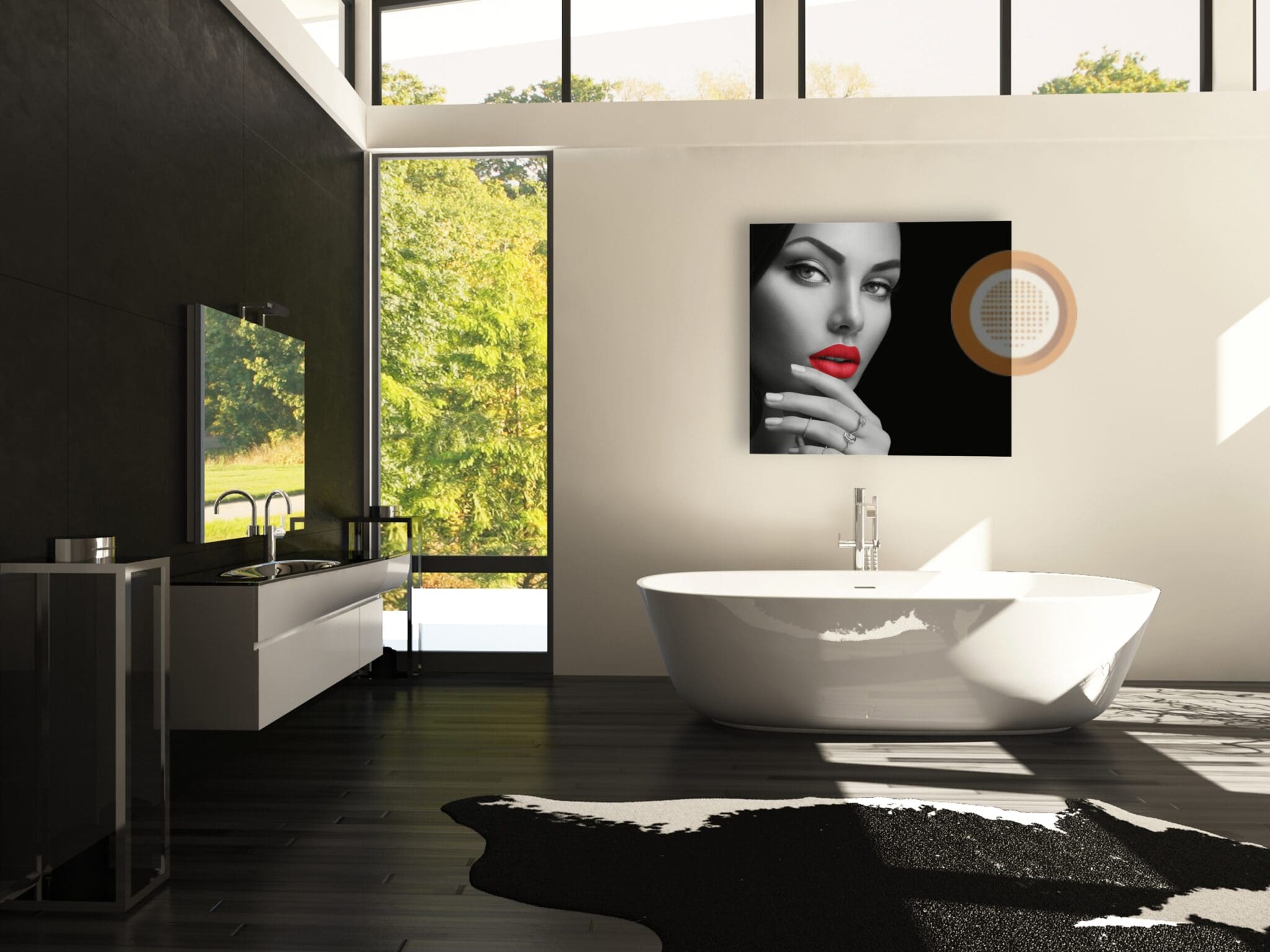 elektrische stralingskachel badkamer verwarming wandmontage infrarood verwarming als hoofdverwarming Infrarood verwarming badkamer 1000 watt badkamer verwarming blazer